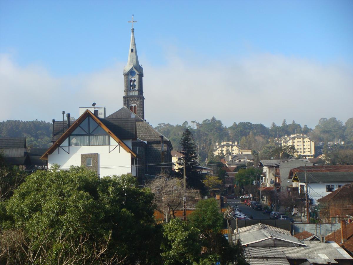 Ap. Centro Gramado Apartment Luaran gambar