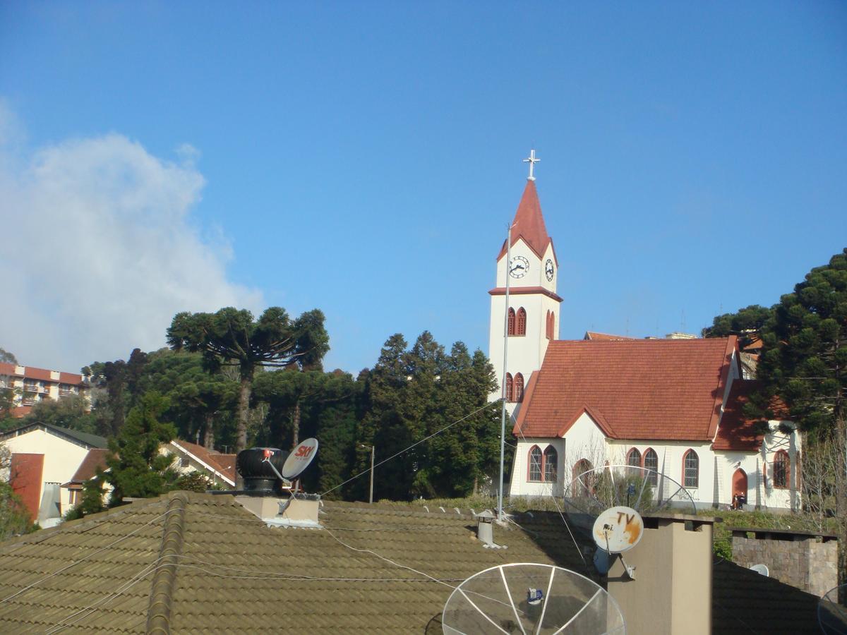 Ap. Centro Gramado Apartment Luaran gambar